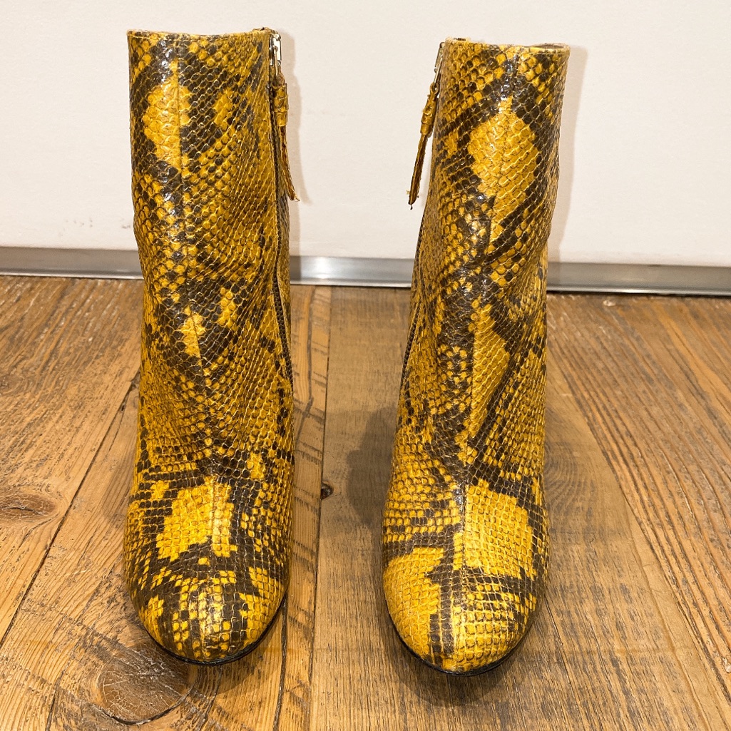 Zara Python Boots Sz38